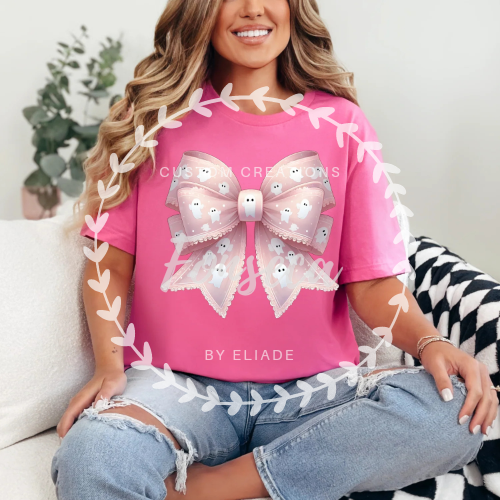 Pink Ghost Coquette T-Shirt Pre-Order