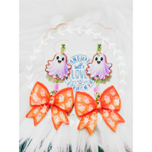 Custom Shrink Wrap Earring  Designs