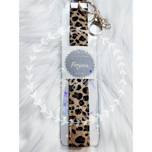 Custom Quilted Keychain Wristlets