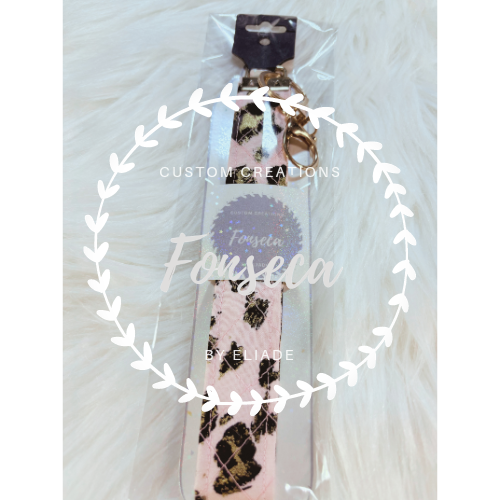Custom Quilted Keychain Wristlets