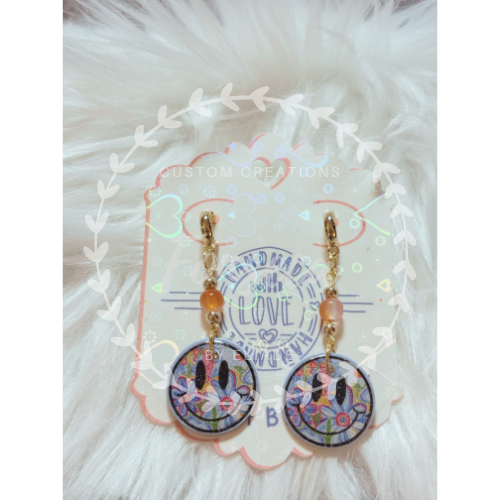 Custom Shrink Wrap Earring  Designs