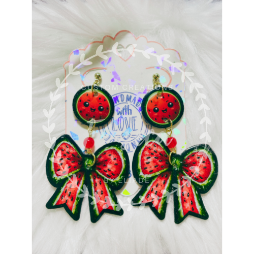 Custom Shrink Wrap Earring  Designs